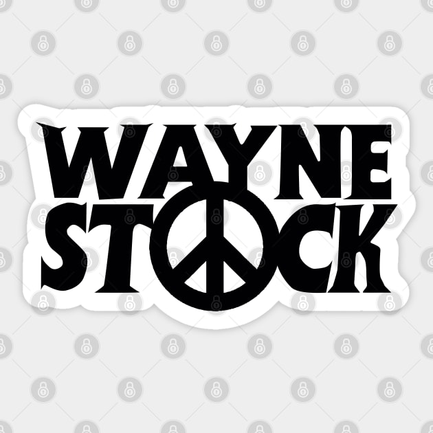 Wayne Stock | Wayne's World Sticker by japonesvoador